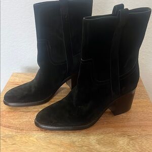 Veronica Beard Carmen Western Elegant Black Women's Boots